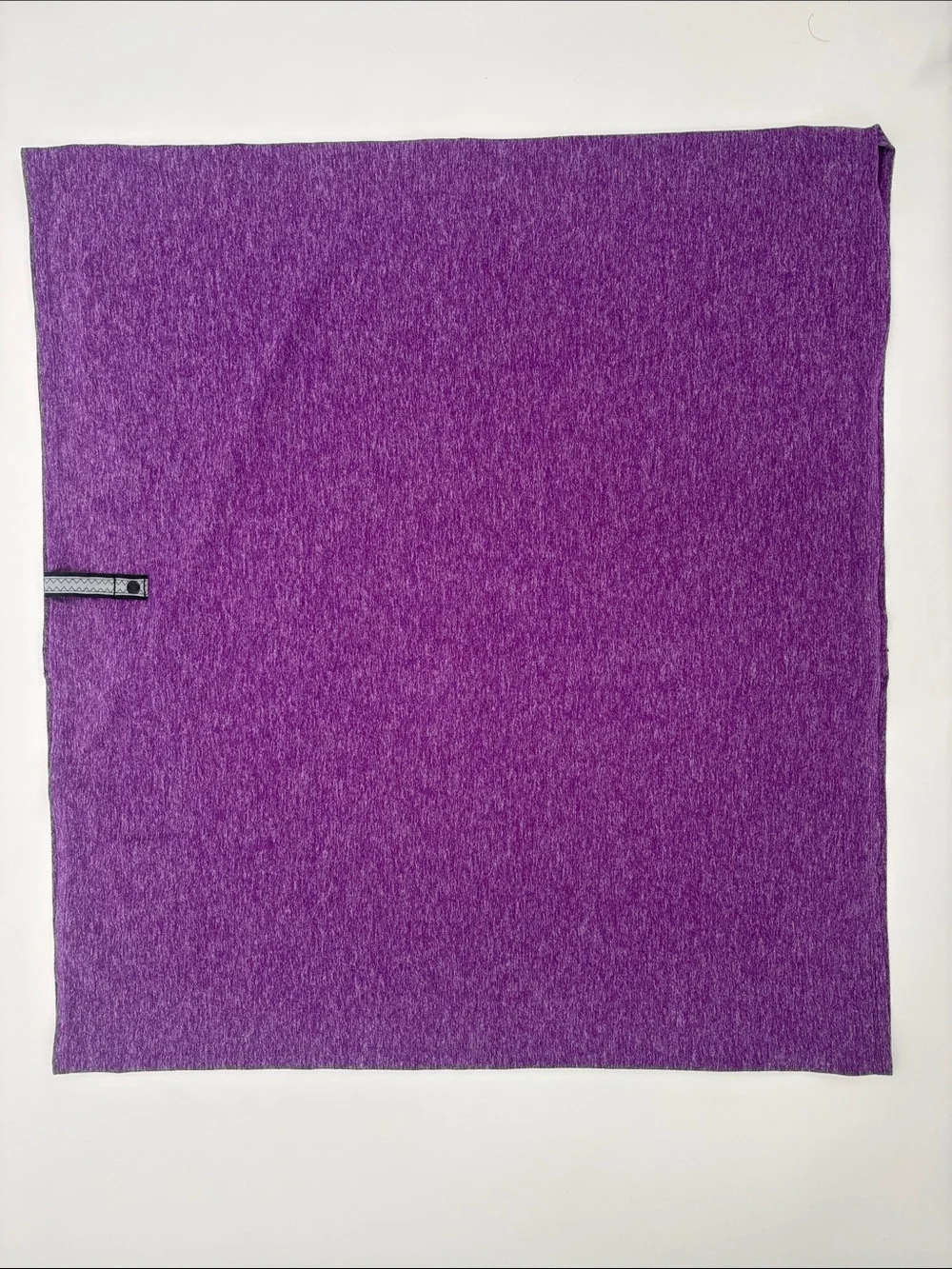 lululemon athletica Purple Knit Neck/Shoulder Wrap with Black Snap Trim